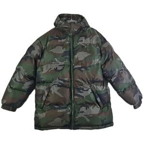 US Polo Assn ~Men's XL~ Camouflage Puffer Parka Hodie Thick Coat Have Winter.